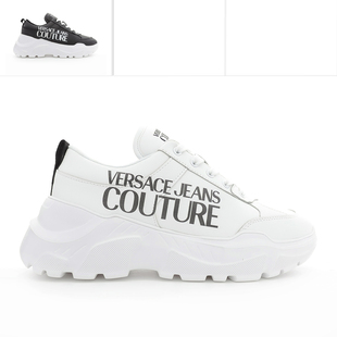 范思哲VJ 79YA3SC1 男士 奢潮真皮低帮休闲鞋 ZPB45 时尚 Versace