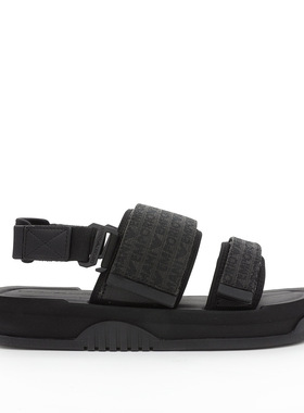 Armani/阿玛尼EA 男士潮流老花时尚休闲厚底凉鞋 X4P141 XR343