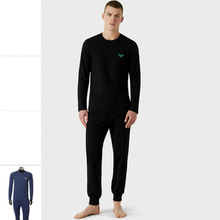 阿玛尼EA 112033 男士 鹰标家居服睡衣休闲套装 3F516 时尚 Armani