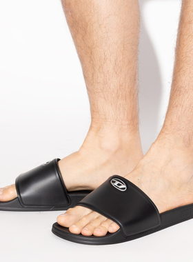 Diesel迪赛 海外直邮 男士潮牌时尚休闲一字拖拖鞋 Y03915 P7621