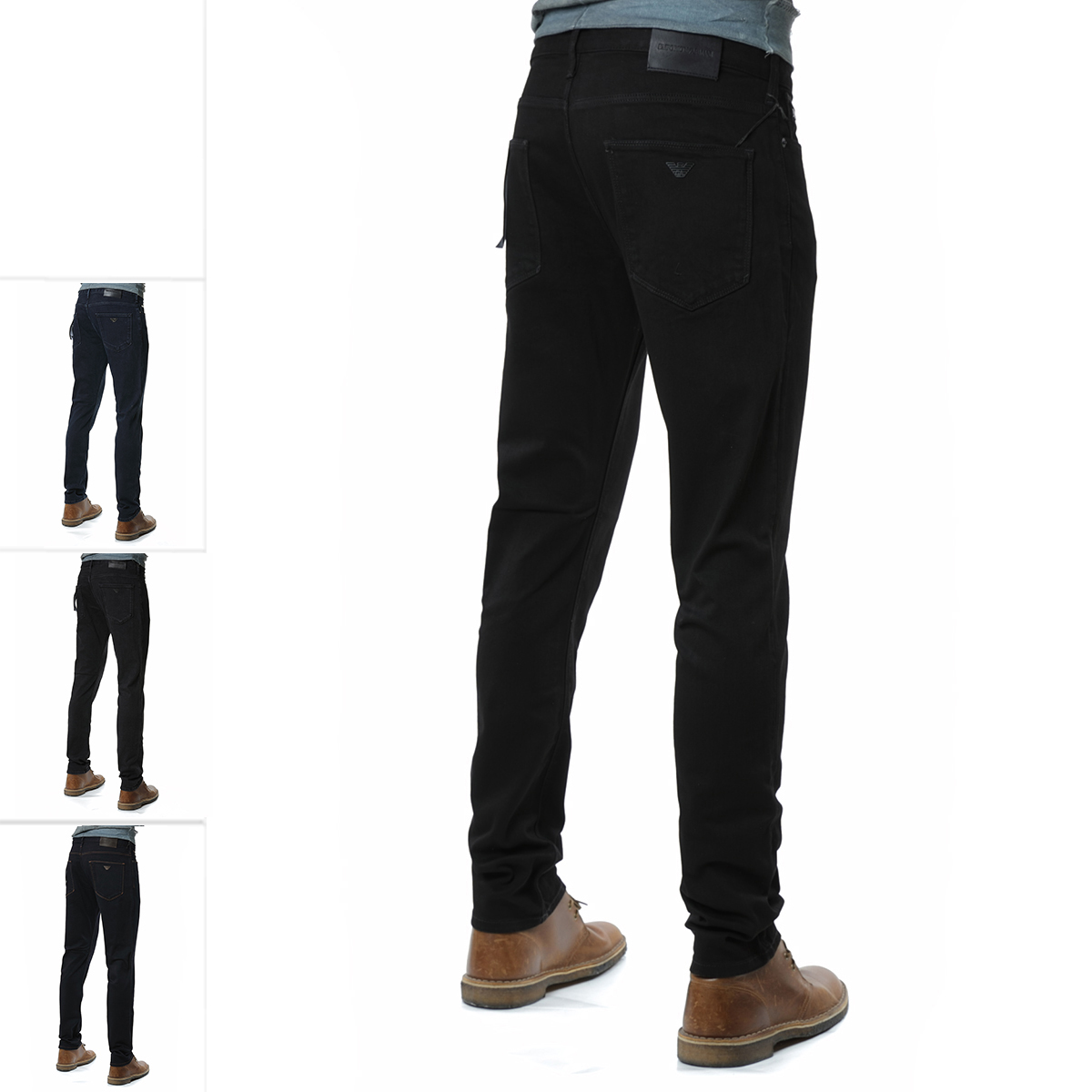 Armani/阿玛尼男士修身牛仔裤