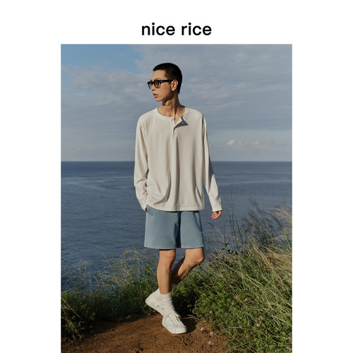 nicerice好饭全棉水洗短裤