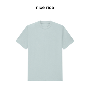 T恤男DHX02115 r.系列260G全棉直身圆领休闲短袖 nice rice好饭