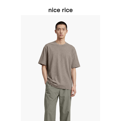nicerice好饭宽松凉感短袖T恤