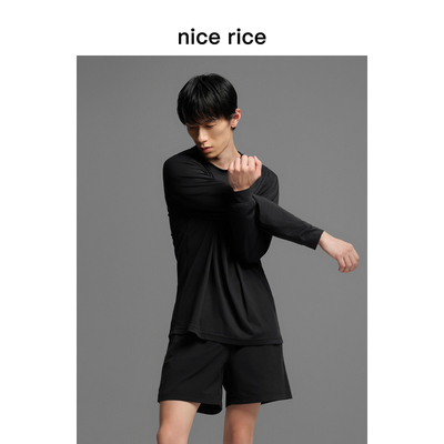 nicerice好饭直身速干运动长袖