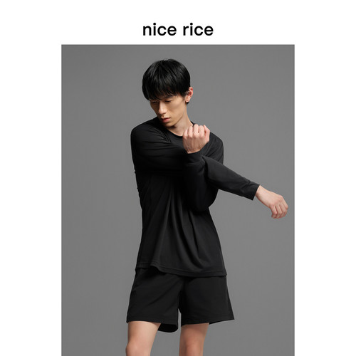 nicerice好饭直身速干运动长袖