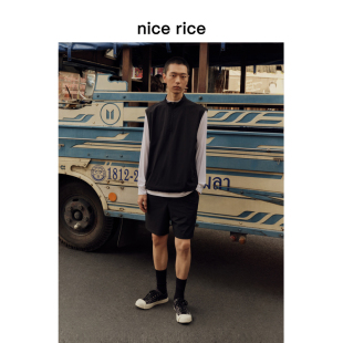 男NGC11066 s.系列微弹轻量拒水防晒内抽绳运动短裤 nice rice好饭