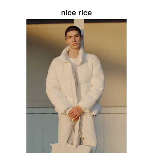 nicerice好饭宽松轻量羽绒服