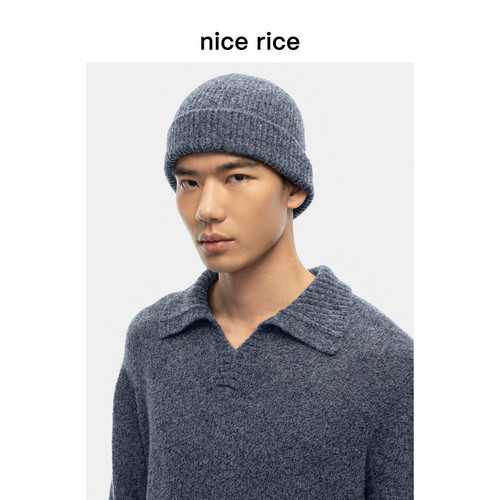 nicerice好饭羊毛混纺冷帽