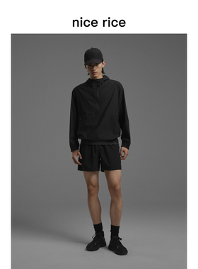 nice rice好饭 s.系列轻量内抽绳直筒防泼水梭织短裤NHC11124