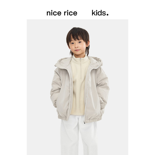 nicerice好饭廓形高领羽绒服