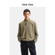 rice好饭 小立领男士 25冬季 nice 新品 直身短款 衬衫 夹克NHD06093