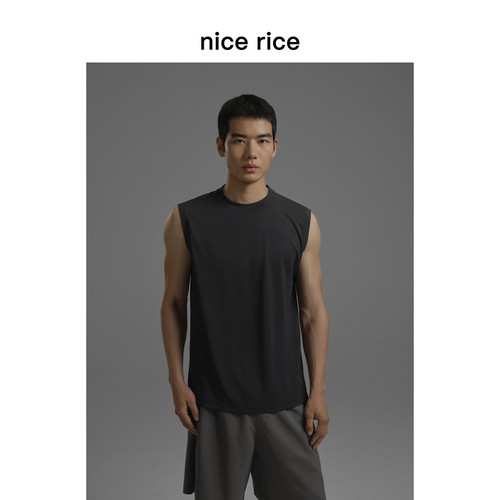 nicerice好饭修身速干运动背心