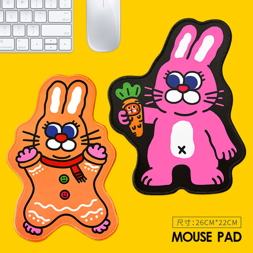 鼠标垫女生小号可爱兔子
