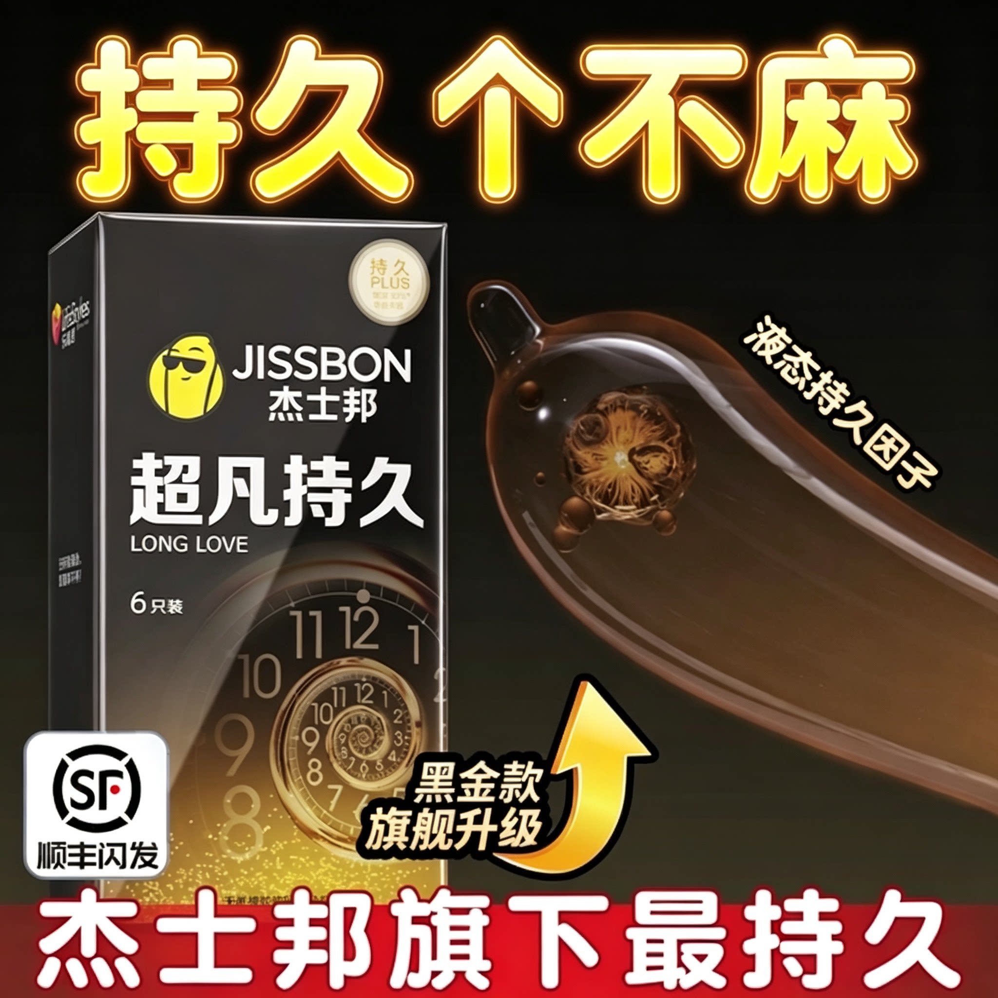 必入！杰士邦旗下最持久的套套！图片