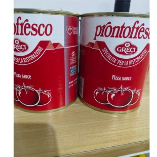 意大利进口芬鲜调味比萨酱格雷奇披萨酱乐凯撒同款披萨酱800g番茄