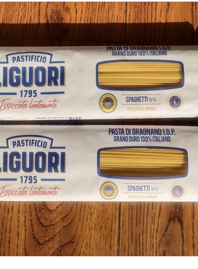 意古礼直条形意大利面直身型意面Liguori高蛋白意面挂汁500g