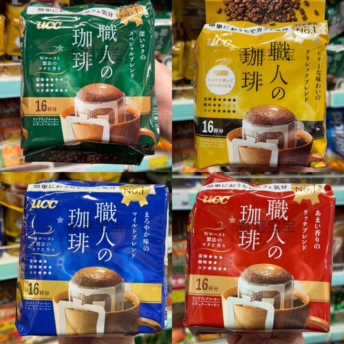 UCC挂耳咖啡醇香摩卡速溶咖啡