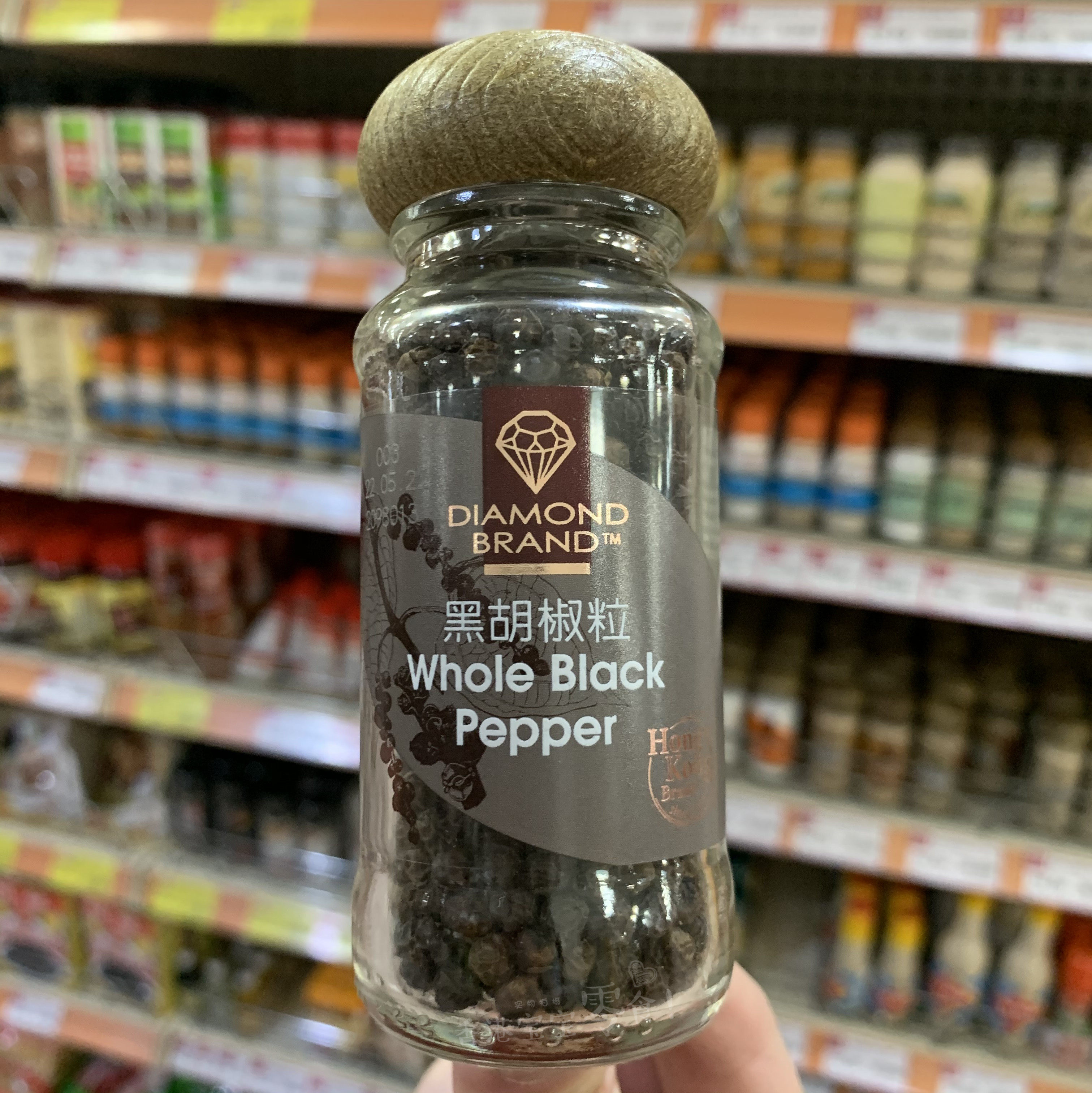 香港代购 diamond brand钻石牌 黑胡椒粒40g 厨房烹饪日常调味料