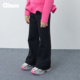 加绒保暖女童休闲裤 Qimoo淇木2025秋冬新款 儿童喇叭裤 QSS4KP228B