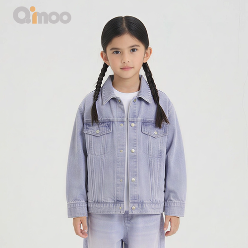 Qimoo女童柔软舒适牛仔外套