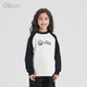 新款 童装 男女童亲子装 Qimoo淇木26春季 长袖 卫衣QWM1TC802P