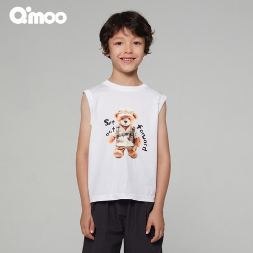 qimoo淇木背心夏季男童