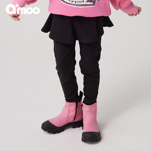 女童保暖百搭神器打底裙裤 Qimoo 童装 新款 QCL4KP219B 淇木冬季