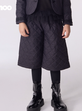 Qimoo淇木25秋季新款童装女童舒适百搭休闲运动短裤子QSS3KP315C