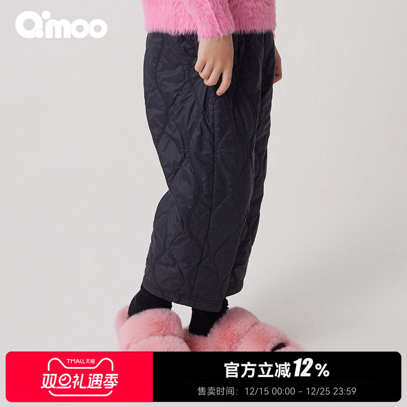 男女童保暖宽松休闲棉裤