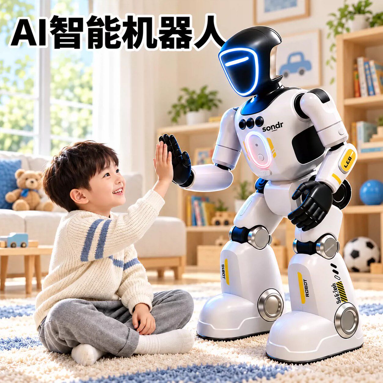 2026新款智能编程AI智能机器人早教儿童玩具电动遥控男孩生日礼物