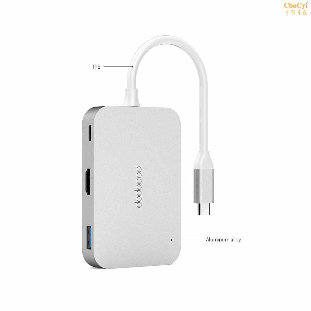 dodocool 笔记本USB-C集线器C型供电6合1铝合金|msdalam kategori Aksesori Digital 3C, komputer USB Zhou Bian, USB HUB/Wang - dari Buy2taobao.com untuk memberikan perkhidmatan ejen Taobao profesional membeli