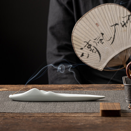 龙器假山陶瓷线香插多款线香搭配