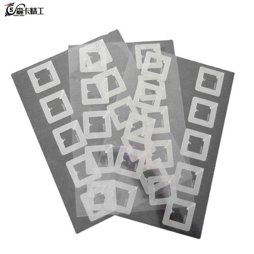 Ultraight EV1铝蚀刻天线干嵌体TK4100门禁卡水卡rfid卡证卡材料
