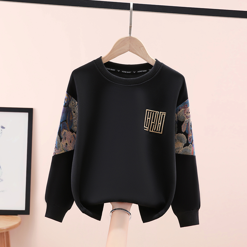 男童卫衣秋装中大童春秋款儿童男孩帅气炸街上衣10-12岁学生潮牌