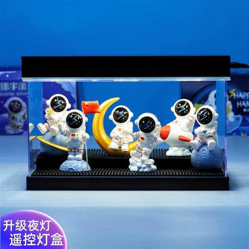 Astronaut Figurines Home Decoration Resin Space Man Miniatur