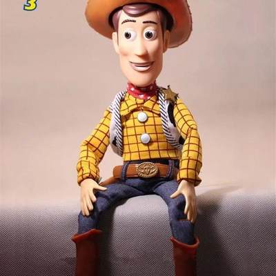 Toy Story 4 Talking Woody Buzz Jessie Rex Action Figures Ani