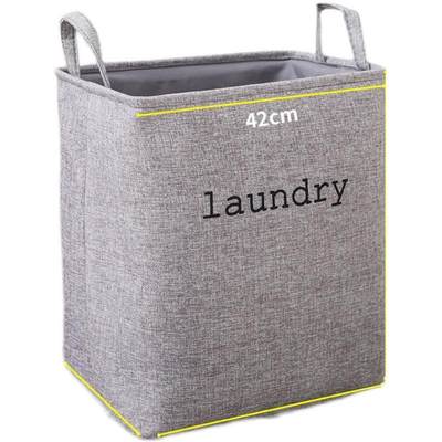 folding large size dirty clothes fabric basket laundry box