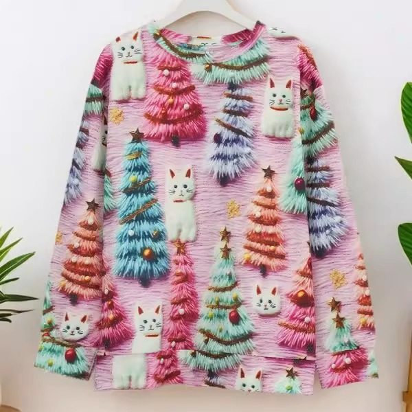 春秋系列上衣马卡龙色系小猫运动卫衣图案百搭高级日常减龄25612,女装/女士精品,卫衣/绒衫,淘宝优惠券,粉丝福利购,淘宝优惠卷