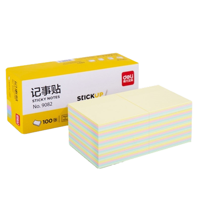 得力9081/9082/9083彩色告示贴
