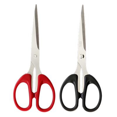 得力6034办公剪刀 锋利美工剪刀 刀手工剪刀成人剪刀