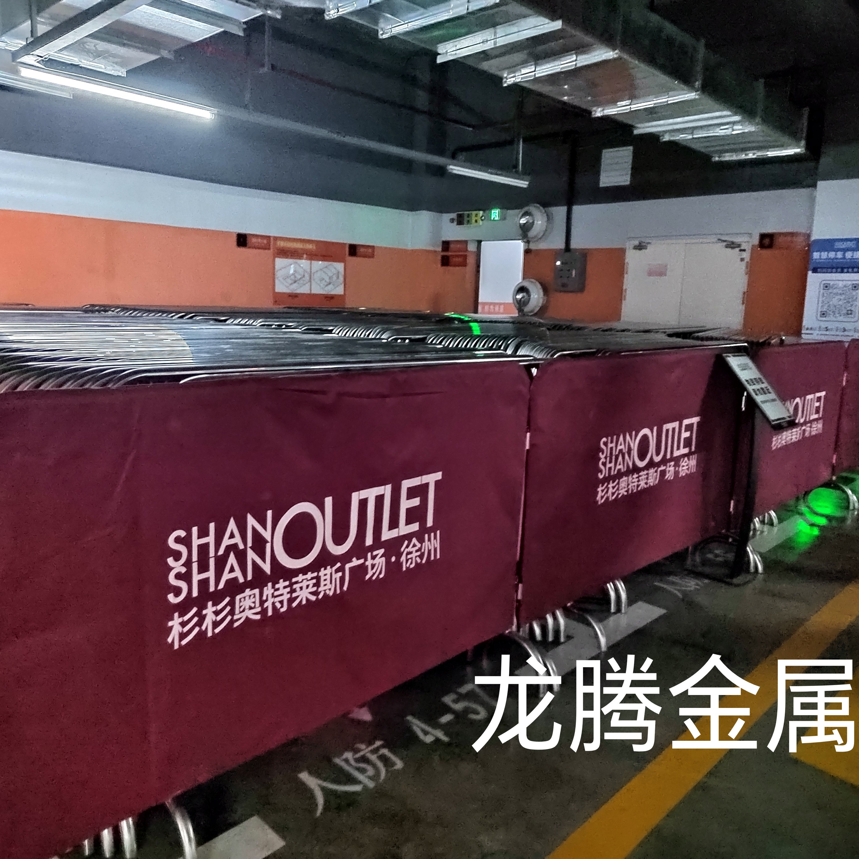 304不锈钢铁马护栏市政地铁围栏