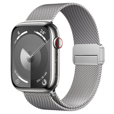 适用iwatch表带双面磁吸米兰尼斯