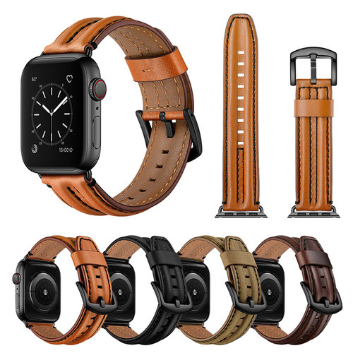 iwatch表带头层牛皮皮质柔软