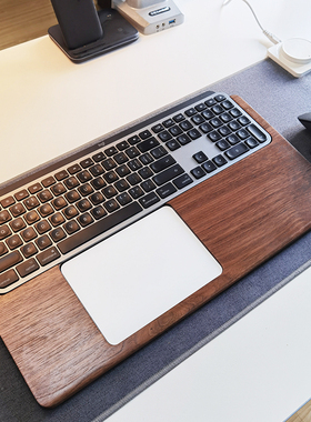 适用罗技MX Keys mimi触摸妙控板组合底座G913键盘手托集成腕垫架