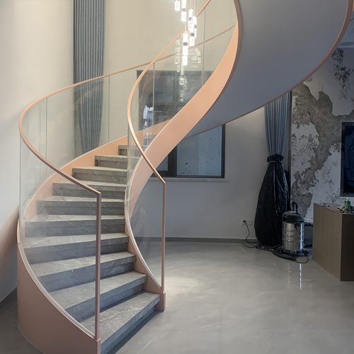 旋转现代简约楼梯跃层