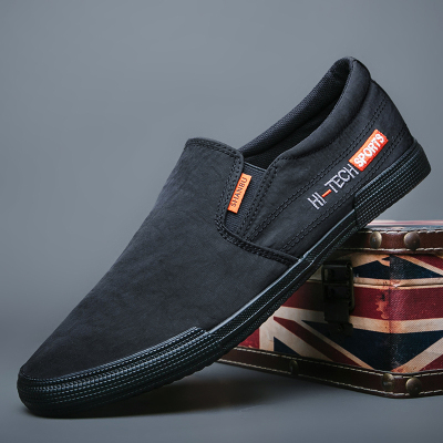男鞋2025新款夏季透气老北京布鞋男士容易匹配休闲运动鞋拖鞋帆布