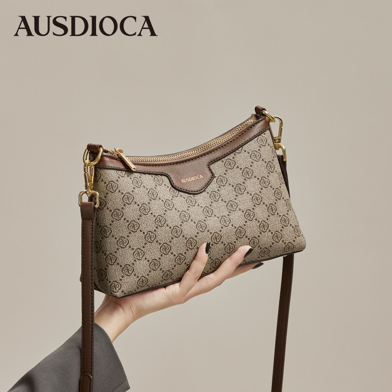 女士包包2026新款时尚高级感单肩包中年妈妈包斜挎包复古通勤女包