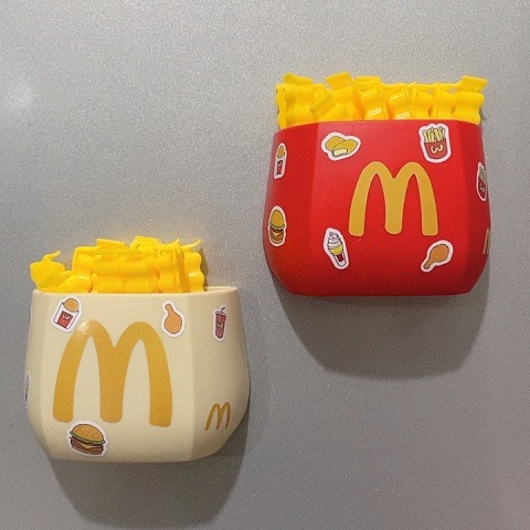 冰箱置物架侧面壁式薯条麦门磁吸收纳盒免打孔工具笔架壁挂笔筒