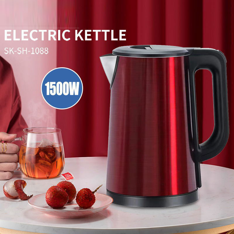 跨境110v电水壶2.5l家用电热水壶快速烧水壶防干烧kettle